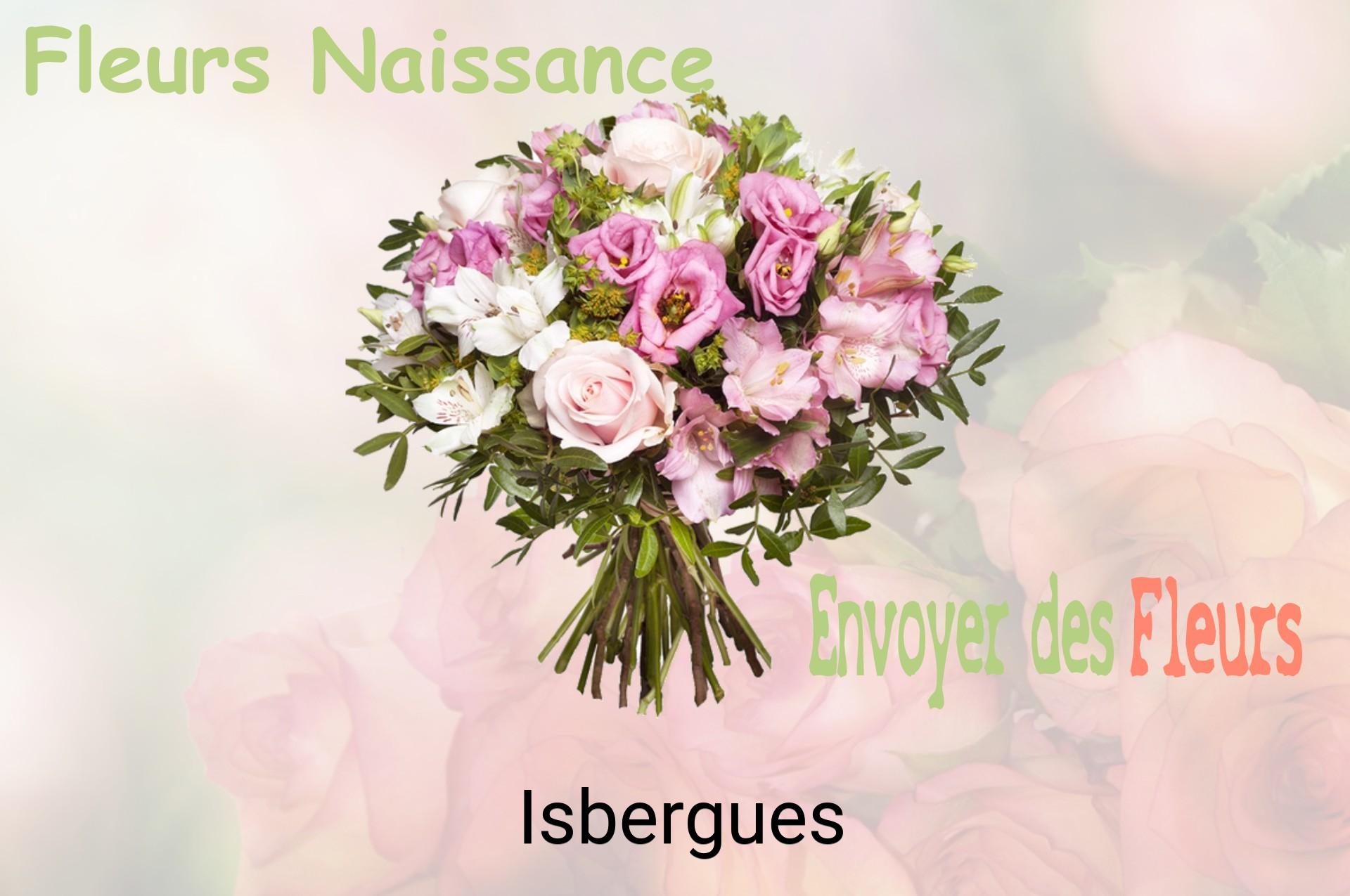 Bouquet de fleurs de naissance livré à Isbergues